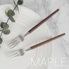 Golden Bell Maple Tea Fork 1P / 골든벨 메이플 티포크