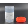 15Pcs 2oz/60ml Sterile Specimen Cups,Each Sterile Specimen Cup has a