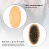 Set de cepillo y peine de barba de cerdas naturales