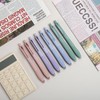 Linbsunne Gel Pens Black Ink Pens for Office 0.5mm Fine