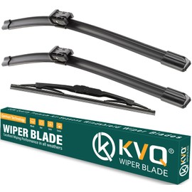 KVQ Windshield Wiper Blades Replacement for GMC Terrain 2010-2017 Chevy Equinox 2010-2017,Original Equipment Replacement Front Rear Wiper Blade Set - 24" 17" 13" (Set of 3)