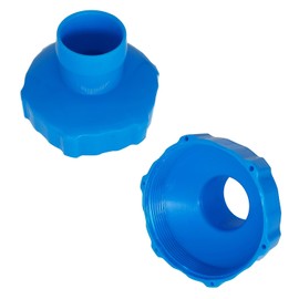 11238 2-Pack Skimmer Hose B Adapter for In-tex Above Ground Pools - Universal Fit with Wall-Mounted Surface Skimmer Models 28000E, 28335EH, 28337EH, 28341WA & More Working with 25016 Pool Hose