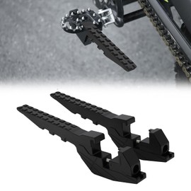Universal Motorcycle Passenger Foot Pegs, Passenger Foot Pegs Extension for Dirt Bike, Pit Bike, Sur Ron Light Bee, Talaria Sting, SX, SXF, EXC, EXCF, XC, CR, CRF, YZ, YZF