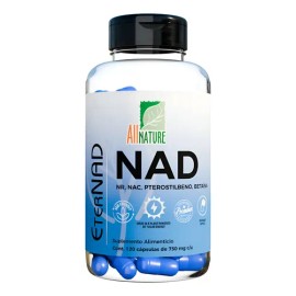 Nad Nac Allnature Eternad Nad 120caps 750mg Cu                                                                                                        