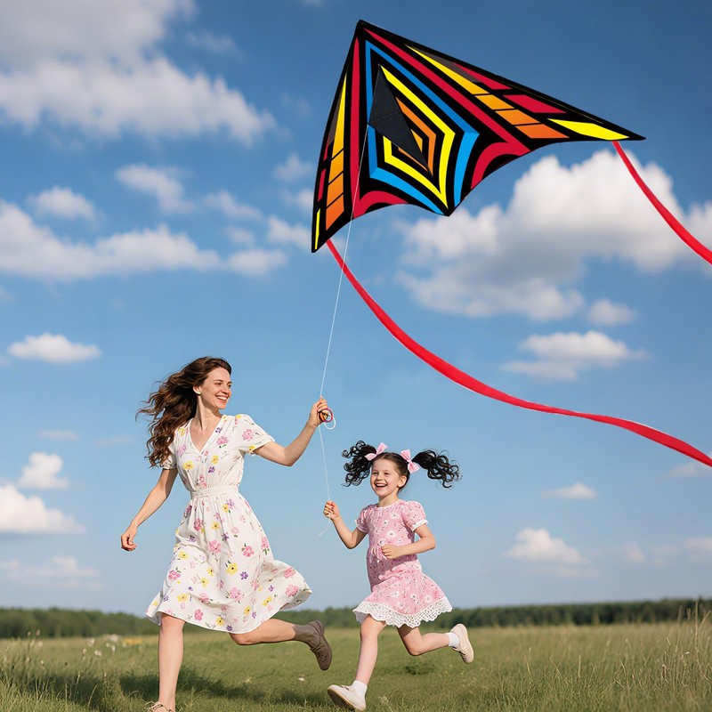 Kite for Kids and Adults: Large 60x28 Inch Easy Fly