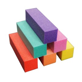 WOONEKY 13pc Manicure Set Nail Buffing Blocks Sanding Strips for Natural Fake Nails