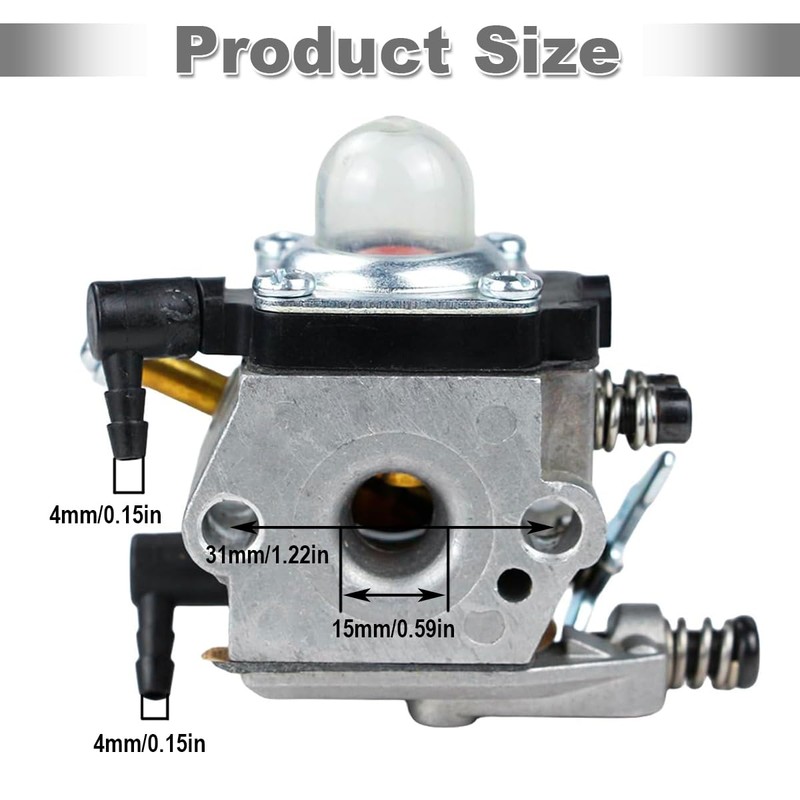 ZAMDOE WT-253-1 Carburetor for Stihl BG72 BG75 HS80 FS80 FS85