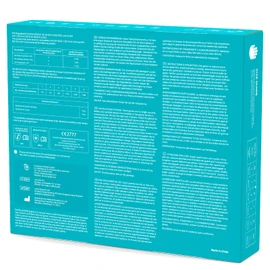 EUROPAPA® 200 Disposable Nitrile Gloves, Powder-Free, Examination Gloves, EN455, EN374, Latex-Free, Sizes S, M, L & XL Available (S, Light Blue)
