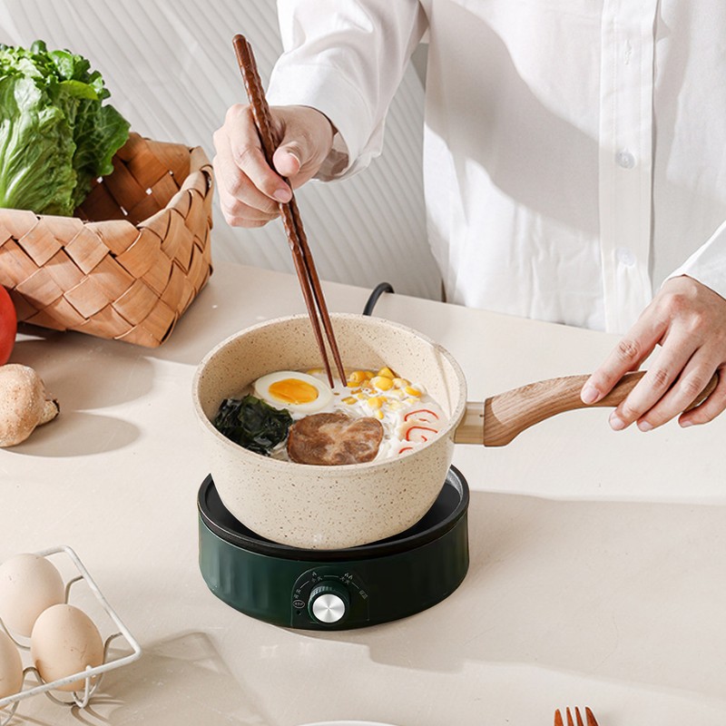 Portable Electric Stove Multifunctional Efficient 800W Small Electric Hot Plate