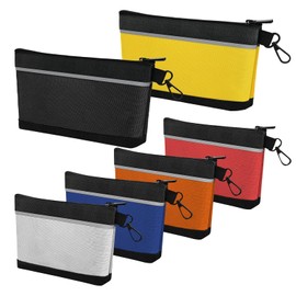 YUHOHO 6pcs Bolsas para Herramientas con Cremallera,Bolsas Para Herramientas Pequeñas Tela Oxford 1680D,Bolsa Utilitaria Impermeable con Cremallera Para Organizadores y Almacenamiento Herramientas