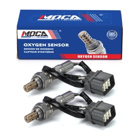 MOCA 2X Oxygen Sensor fits for Acura 2003-2006 MDX 3.5L, 2004-2008 TL 3.2L, for Honda 2006-2007 Accord 3.0L, 2005-2006 Odyssey 3.5L, 2006-2008 Ridgeline 3.5L, for Saturn 2004-2007 Vue 3.5L