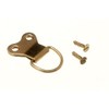 25 Picture Frames Hanging D Ring Double Eb Brass with Screws