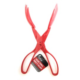 Cooking Concepts Red Plastic Salad Tongs