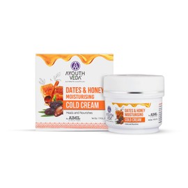 Ayouthveda Dates & Honey Moisturising Cold Cream For Winter | Deep Nourishing Makes Skin Hydration & Removes Dryness -75g