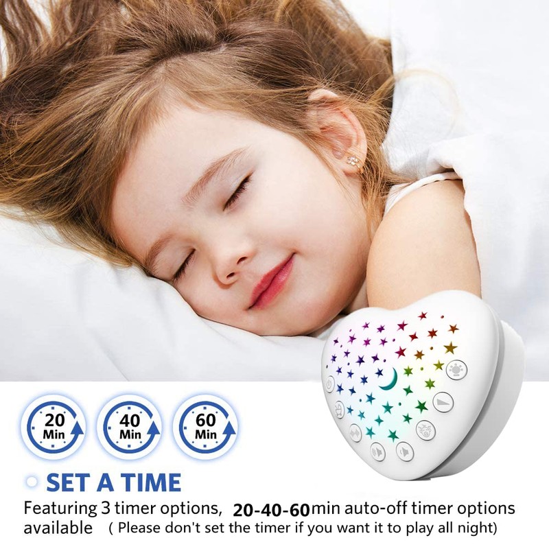 BEREST A13 White Noise Machine & Baby Sleep Soother with