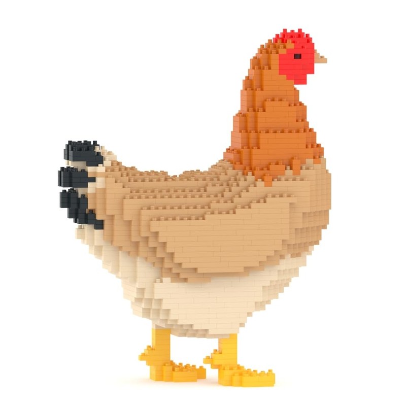 JEKCA Hen 01S | Bird Plastic Building Blocks | Age