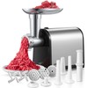 Electric Meat Grinder, Sausage Stuffer with 3 Sausage Tubes, 2