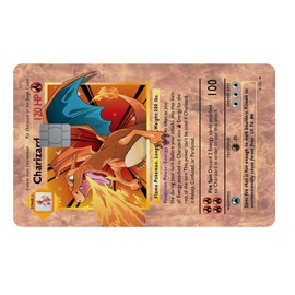 WORKIRAN Anime Playing Card Credit Card Sticker | Transport, Debit Card, Credit Card | Cover & Personalization of Bank Cards | Bubble-Free, Slim, Waterproof, multi-coloured, Modern