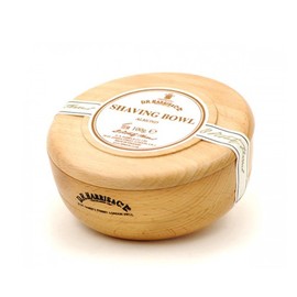 D R Harris Almond Shaving Soap in Beech Bowl (100g)