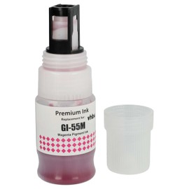 vhbw 4 x Refill Ink Compatible with Canon MAXIFY GX 2050, GX 2040, GX 1050 Printer - Refill Set Cyan, Magenta, Yellow, Black, Pigmented