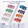 ROSALIND Cat Eye Gel Nail Polish with Magnet, 8 Colors