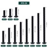#10-24 x 1" Stainless Pan Head Machine Screws 50 Pcs,