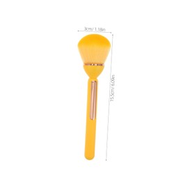 Gatuida 2pcs Long Handle Powder and Blush Brushes for Face Highlighter and Concealer for Travel and Daily Makeup Application