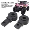 Light Bar Mount Kit 30mm 360 Degrees Rotating Light Bar