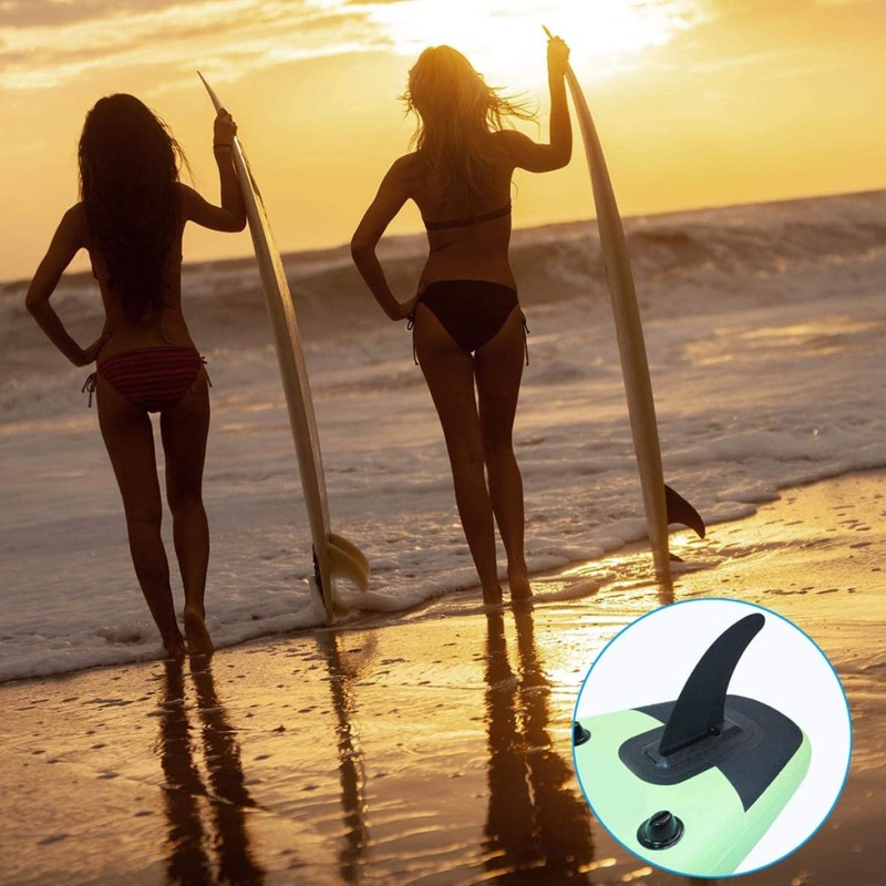 Paddleboard Fin Removable Kayak Paddle Universal Plastic Bodyboards Waterproof Stand