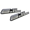 ERPART 6.1L Liter Silver Engine Real Polished Aluminum Emblem Badge