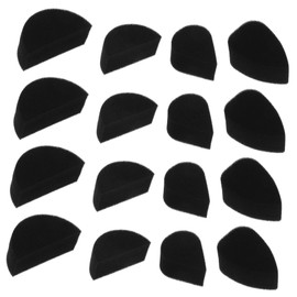 IWOWHERO 20pcs High Density Adult Face Paint Sponges Reusable Makeup Tools for Foundation and Detail Work for Festivals and Parties Includes Droplets and Half Circles