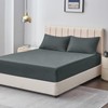 Aisbo King Size Fitted Sheet Dark Grey - Extra Deep