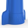 IDEAL Electrical 30-454P Wing-Nut Wire Connector, Model 454 Blue, (25/Bag)
