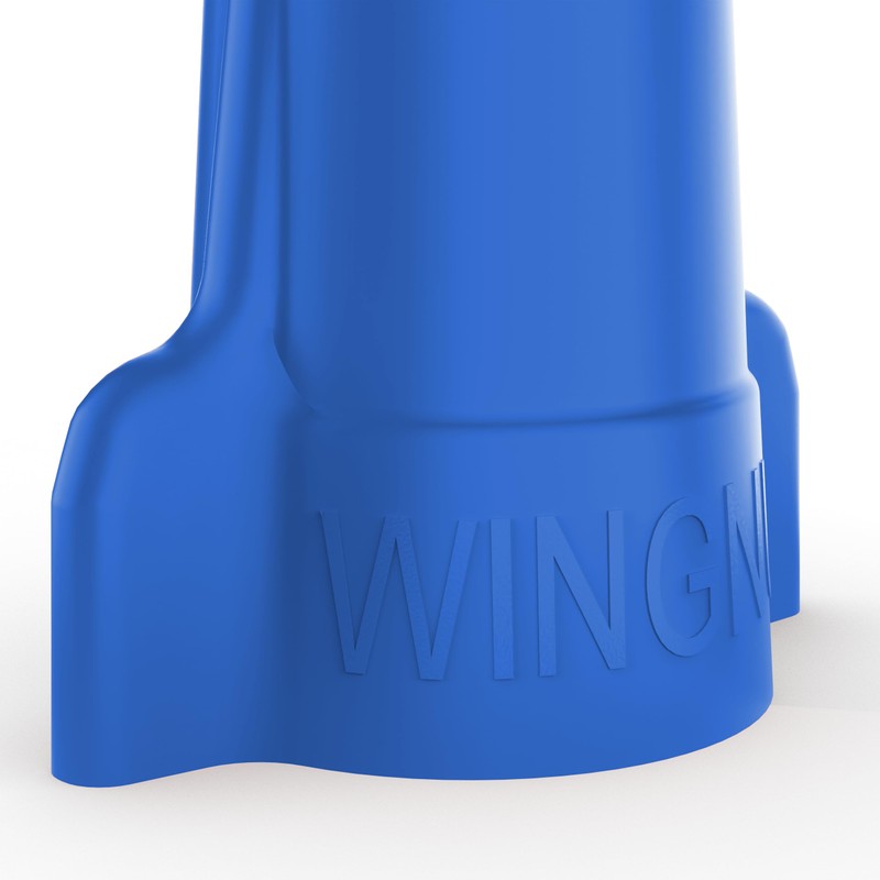 IDEAL Electrical 30-454P Wing-Nut Wire Connector, Model 454 Blue, (25/Bag)