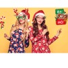 Christmas Photo Booth Props 36Pcs（Upgraded Version）, Merry Christmas Party Pose