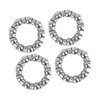 A ABSOPRO 29.5mm Crank Bearings Wheel Bicycle Bearing Retainer Set