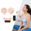 Monitor Fan 2 Heads 3 Speed Modes 6.6ft USB Cable