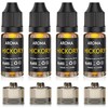Cocktail Bubble Smoke Gun Accessories, Contains 4 Hickory Flavors, 4
