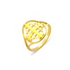 EUEAVAN Jerusalem Cross Ring for Women Jerusalem Crusader Ring for