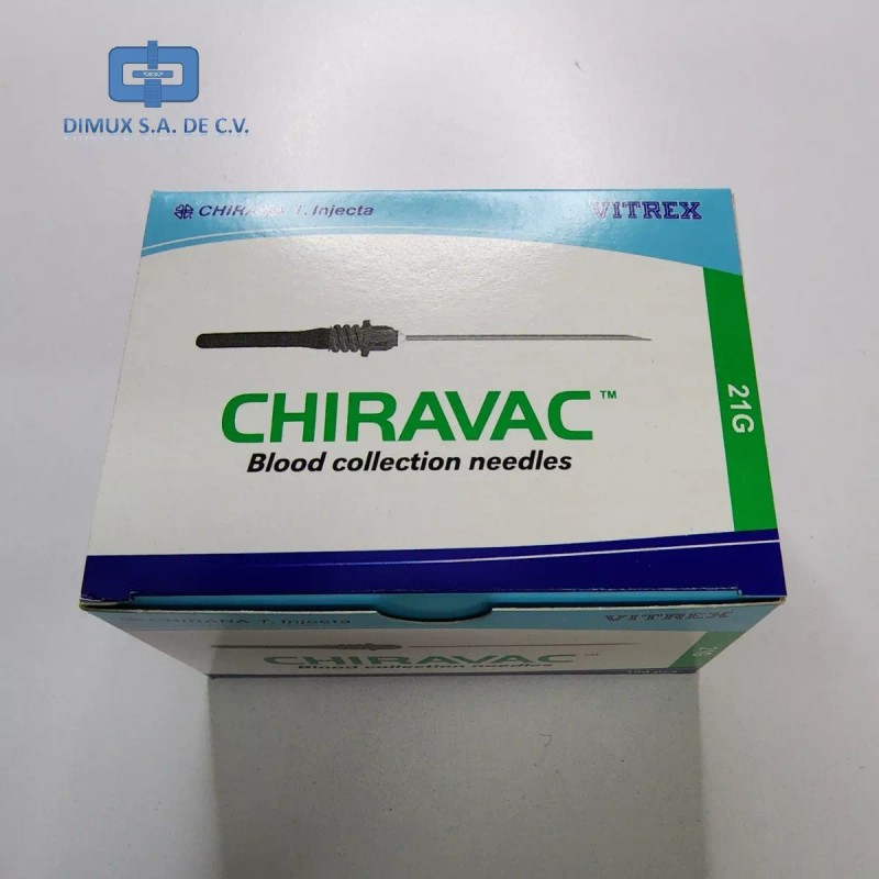 Chiravac Compatible Con Vacutainer C/100 Verde