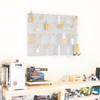 TORACK Metal Pegboard Panels and Hooks for Garage, Workbench, Shop,