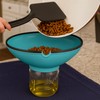BUUBLE Ultimate Grease Drainer & Food Strainer (Aqua) Premium Heat-Resistant