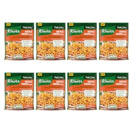 Knorr Pasta Sides Buffalo Chicken Flavor Pasta 8 ct for a Delicious + Quick Side Dish, with No Artificial Flavors or Preservatives, 4.2 oz