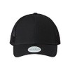 Legacy Lo-Pro Snapback Trucker Cap, Adjustable, Black-Black