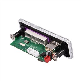Socobeta MP3 WMA Decoder Board DC12V Wireless Bluetooth Audio Decoder Board Module USB SD FM Radio with Remote Control