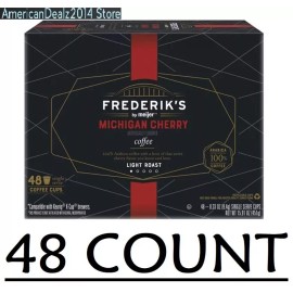 Frederik's 48 Count - Michigan Cherry Coffee Light Roast Keurig K Cup Frederik's Meijer