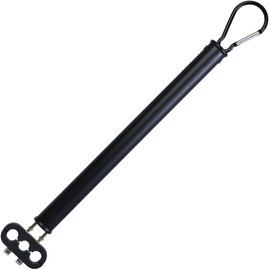 Vitonsbay 16" Single Tender Spring Kit Heavy Duty ABS Air Line Hose Tracker Tender Kit with 3 Hose Holders for Semi Truck Trailer Tractor