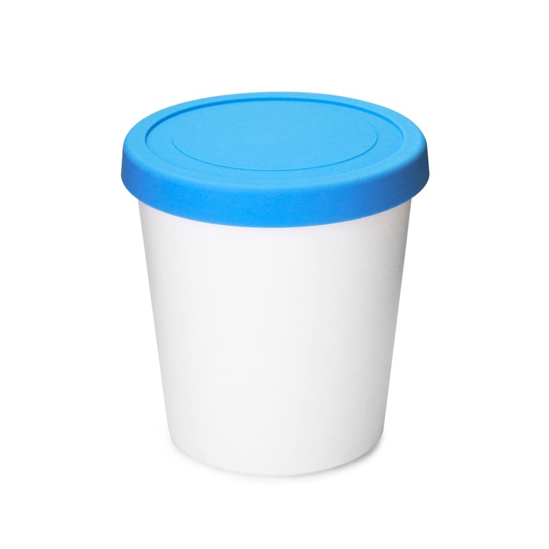 QWORK® Set of 2 Ice Cream Containers for Ice Cream