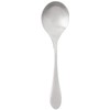 Knork Original Bouillon Stainless Steel Soup, Specialty Spoons, (Pack of