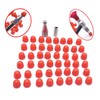 PTILSERY 48pieces Rubber Tips for Paintless Dent Repair Hammer and